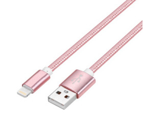 كبل USB معتمد من النايلون المضفر MFi