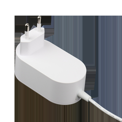 KC Plug Output AC DC محولات الطاقة ، 30V DC محول الطاقة 800mA مستوى الكفاءة VI