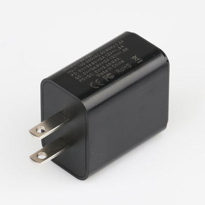 نوع C سريع الشحن 5V 3A محول USB ، شاحن جداري USB مزدوج 18W